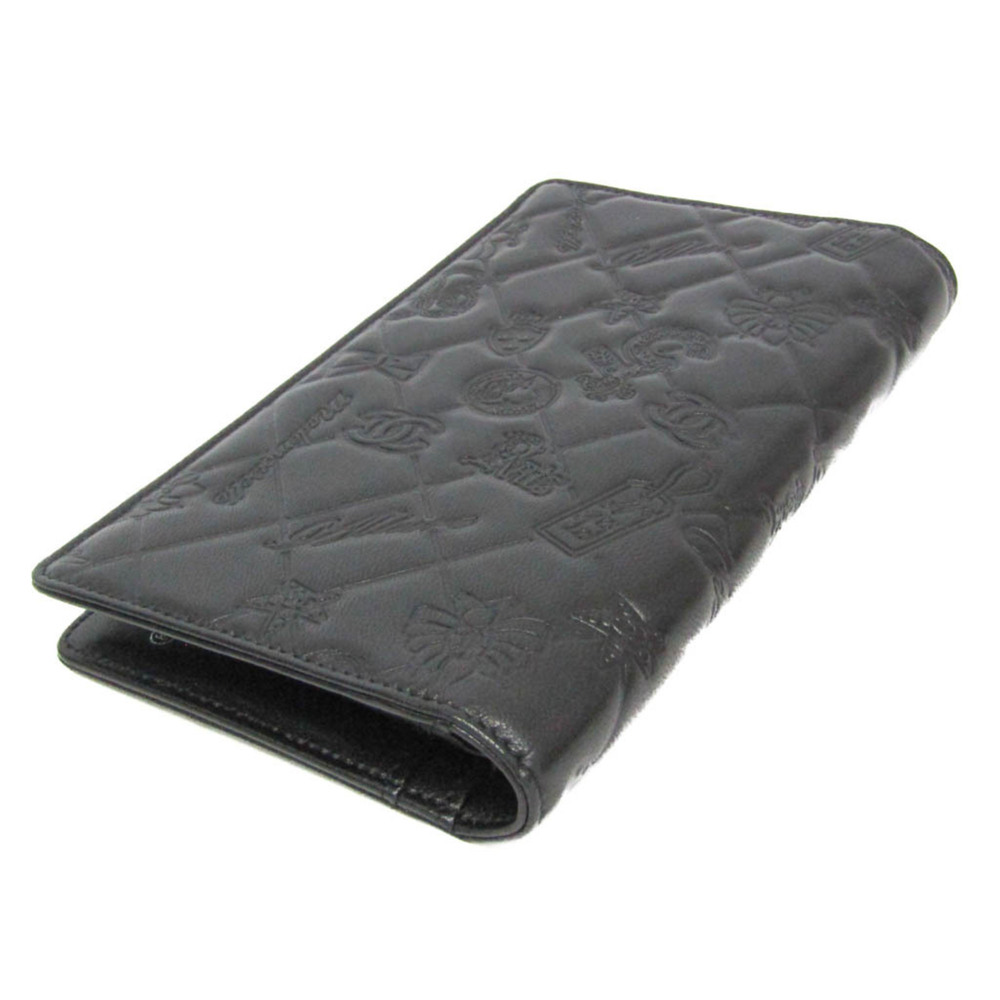CHANEL Authentic Black Leather Wallet - Picture 3 of 15
